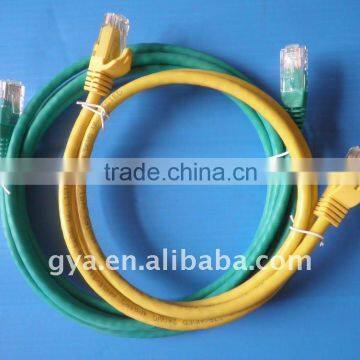patch cord with snagless boot