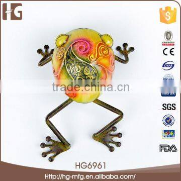 Colorful frog model sculpture handicraft art craft