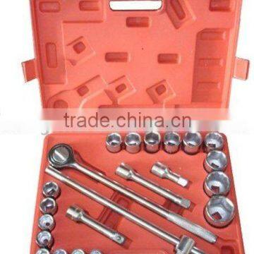 3/4" drive 22pcs socket tool set, new item