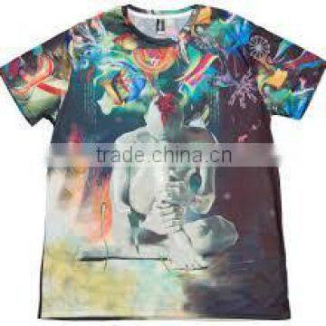 100% cotton sublimation t-shirts