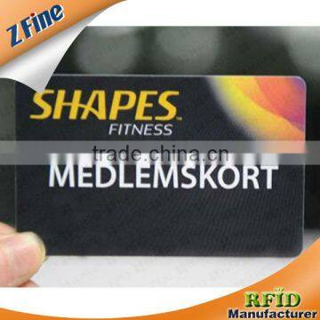 13.56MHz chip high security CMYK preprinted card