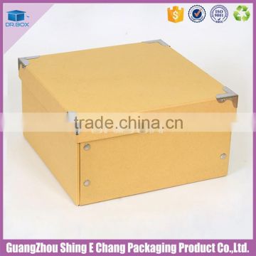 Good quality white cardboard clear plastic custom logo printing shorts gift box with lid