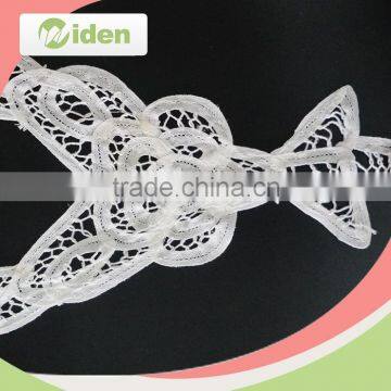 Widentextile Welcome OEM Free Sample Available Fascinating Super Quality Handmade Lace Flowers