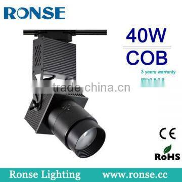 Ronse 2016 Beam Angle Ajustable 20~60 40W COB LED Track Light