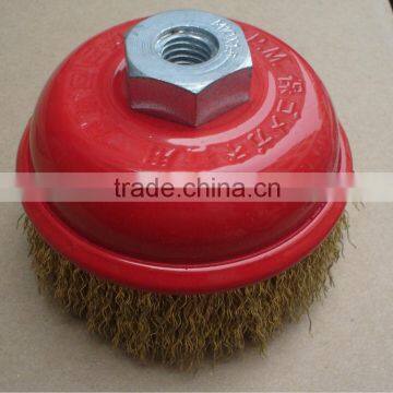 Crimped wire cup brush for japan