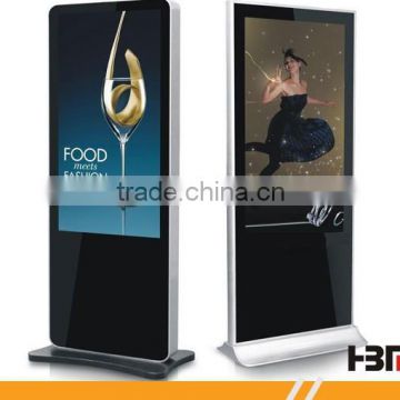 floor standing network lcd digital signage kiosk