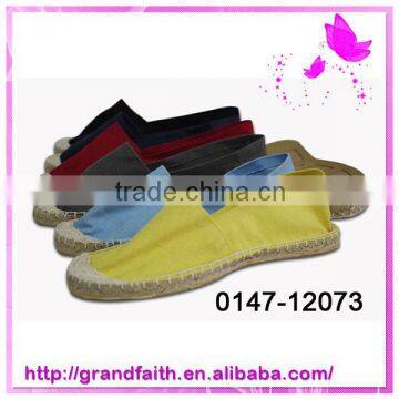 2014 New Style textile upper canvas shoe