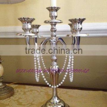 Wedding centrepiece/wedding candle holder/latest wedding centrepiece/wedding decoratives/5-light wedding candelabra