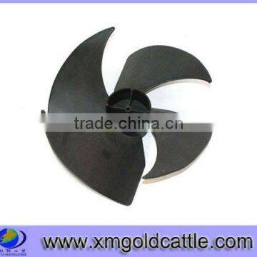 Plastic fan part