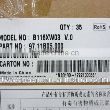 TFT LCD PANEL 11.6" B116XW03 V.0 for AUO LED SCREEN DISPLAY photo-4