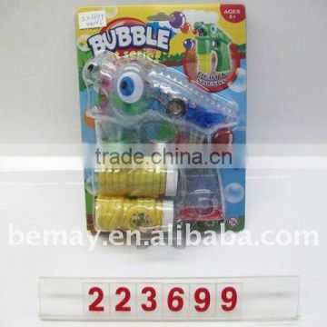 BO Bubble Gun, With Flash & Music,Including Bubble Water.(223699)