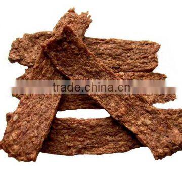 High protein low fat nutrition jerky dog food