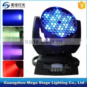 disco lights price rgbw stage wash 108pcs LED moving head light