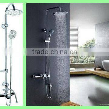 Bathroom shower set with big rain shower head