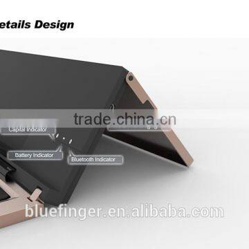 Bluefinger Aluminum Alloy Foldind Bluetooth Keyboard for All Mobile Phones and Tablets,applicable With IOS,Android System photo-6