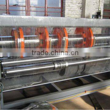 corrugated carton chain feeder machine slotting machine