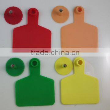 Barcode Cattle Ear Tag,laser Ear Tag,female Tag 75*60mm photo-6