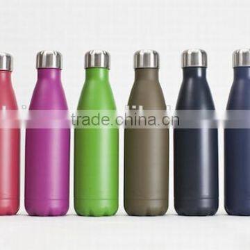 Double Walled Vacuum Insulated Stainless Steel Water Bottle for Hot or Cold Drinks BPA free