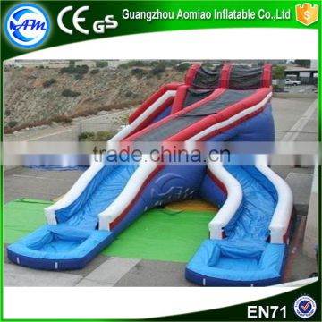 New style funny adult inflatable hurricane water slide for games                        
                                                                                Supplier's Choice