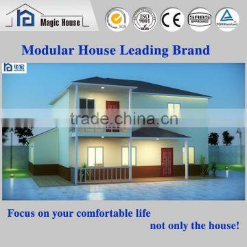 Earthquake-proof modern luxury prefabricated houses and villas