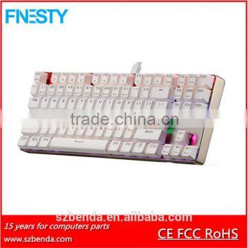 Multimedia language mechanical backlight gaming keyboard MK304