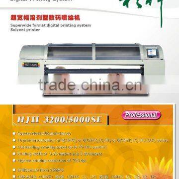 Solvent printer on Spectra Nova printheads 3,2m or 5m wide HJ3200/5000SE