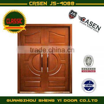 mahogany wood multi panels interior door