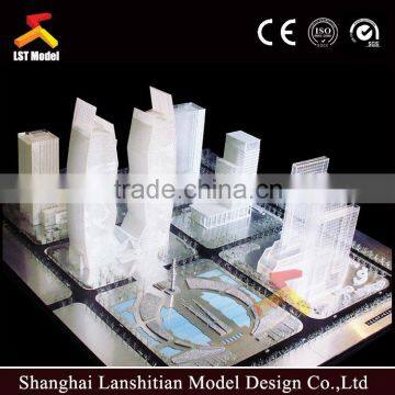 beautiful and unique architectural model with lighting system