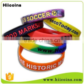 China Factory Free Sample Wholesale Custom Cheap Silicon Bracelet