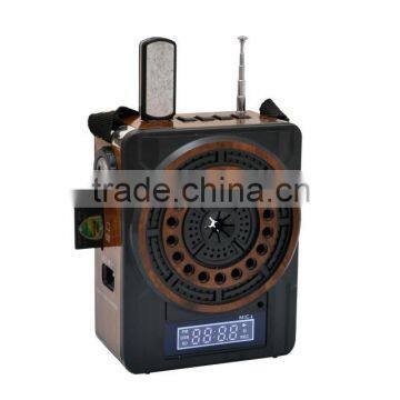 SPECIAL OFFER!!! High Quality Shoulder Strap Box Mini FM Speaker
