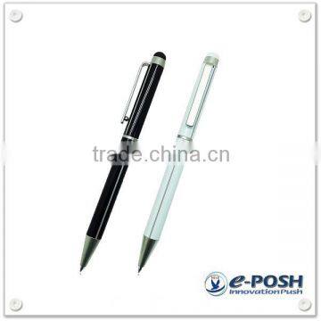 Promotional design slim stylus ball pen