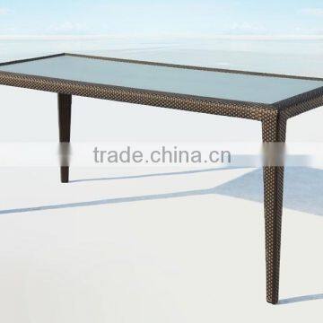 Dedon outdoor rattan dining table furniture DH-9669