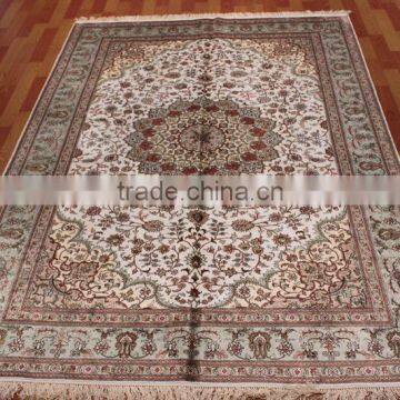 manufacturer handmade silk rug hand knotted persian silk carpets for home hotel villa and prayers