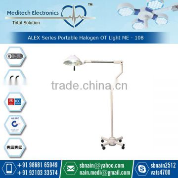 Portable Halogen Operating Lamp with 3300K-4000K Color Tempreature