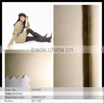 nylon taslon Fabric for school uniform fabric