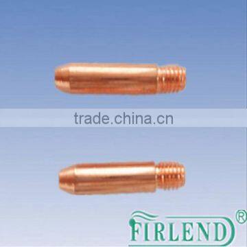 copper contact tips for mig welding torch contact tip