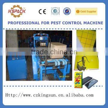 High quality pest control machine ,profession machine to make fly trap boards,rat glue trap making machine