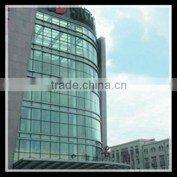 Low-e glass facade supplied by Guangzhou Factory