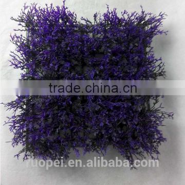 Artificial Foliage interlocking artificial lavender mats for floor decoration