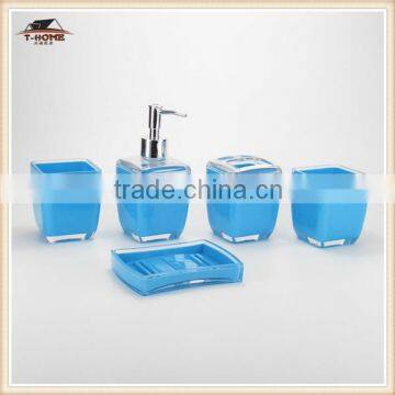 Luxury plastic toothbrush holder sets