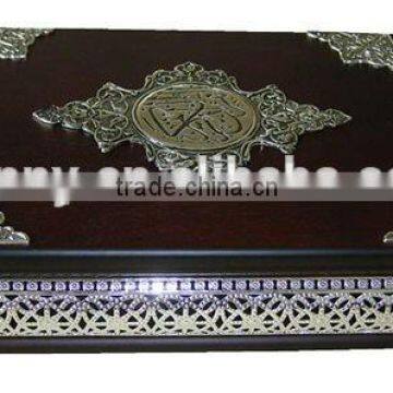 Storage MIni Custom Muslim Gift Wooden Quran Box photo-3