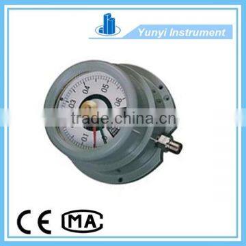 High quality stalinless steel explosion-proof electric contact pressure gauge