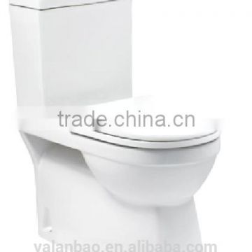 high quality washdown two-piece closet ceramic toilet G-AP8038 made in Chaozhou China