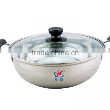 stainless steel kitchenware hot pot manufacturers of china for sale