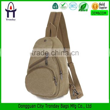 Fashion canvas outdoors travel backpack bag male postman bag