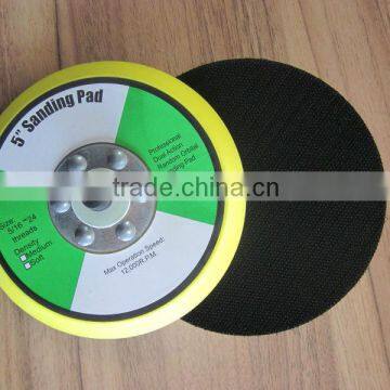 hook and loop backing pad for pneumatic tools sanding disc pad