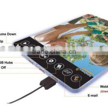 webkey mouse pad with color printing on the pad for promotional project