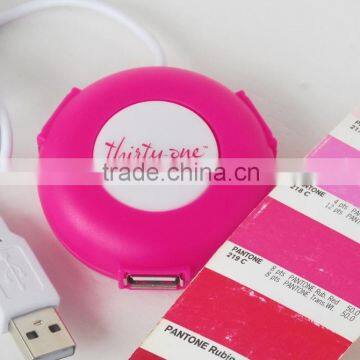 4 Port Usb Hub And Cup Warmer Button Shape USB Hub photo-5