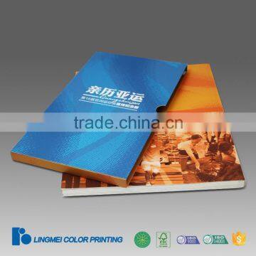 Soft cover perfect binding book printing service custom lmc truck parts catalog