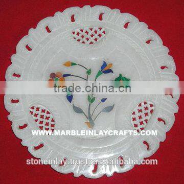 White Marble Plate